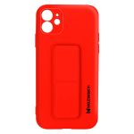 Wozinsky Capa iPhone 12 Mini de silicone magnético vermelho - BACK-DURAN-RD-12MI