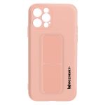 Wozinsky Capa iPhone 12 Pro Max de silicone magnético rosa - BACK-DURAN-PK-12PM