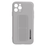 Wozinsky Capa iPhone 11 Pro Max de silicone magnético cinzento - BACK-DURAN-GY-11PM