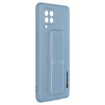 Wozinsky Capa Samsung Galaxy A42 5G de silicone magnético azul - BACK-DURAN-BL-A426F