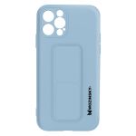 Wozinsky Capa iPhone 12 Pro Max de silicone magnético azul - BACK-DURAN-BL-12PM