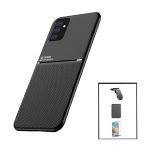 Kit Capa Magnetic Lux + Magentic Wallet Black + 5D Full Cover + Suporte Magnético L Safe Driving para Samsung Galaxy M52 5G