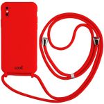 Cool Accesorios Capa para iPhone X / iPhone XS com Cordão Vermelho Suave C59167