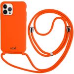 Cool Accesorios Capa para iPhone 13 Pro com Cordão Liso Orange C59129