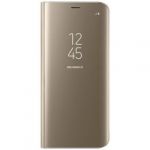 Samsung Capa Flip Cover Clear View Galaxy S10 5g Dourado