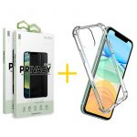 Skyhe Conjunto Skyhe 2x Película de Vidro Anti-spy + Capa para iPhone 13 Pro Gel Reforçado Clear - 8434009699392
