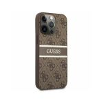 Guess Capa Silicone iPhone 13 Pro Castanha