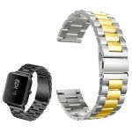 Correia Met. Dual Elos (Dourado) p/ Amazfit GTS/Bip/Bip Lite/ GTR 42mm/Ticwatch/Huawei/Samsun 20MM-D-GL-ELOS