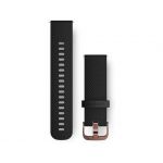 Garmin Bracelete Em Silicone (20 mm) Pequeno/Médio - Preto