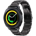 Pulseira Bracelete Aço Stainless Lux + Ferramenta - Samsung Galaxy Watch Active2 4G - 44mm - Preto