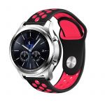 Phonecare Pulseira Bracelete SportyStyle - Samsung Galaxy Watch Bluetooth 42mm - Preto / Vermelho