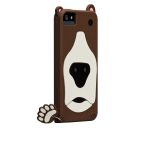 Capa Case-Mate Grizzly Bear iPhone 5 - Castanha