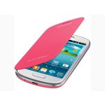Capa Samsung Galaxy S3 Mini Genuine Flip Cover - Pink