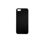 New Mobile Tampa Decorativa PC Rubber iPhone 5/5s/SE Black Blister