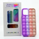 Capa de Silicone Pop-it para iPhone 12 Pro Max