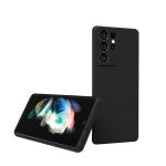 Capa Silicone Líquido para Samsung Galaxy S22 Ultra 5G - Black
