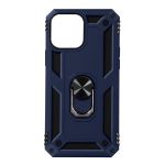 Avizar Capa iPhone 13 Pro Anti-choque Bi-material Anel de Suporte Video Azul - BACK-KOSTO-BL-13PR