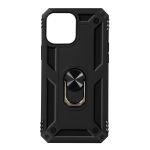 Avizar Capa iPhone 13 Pro Max Anti-choque Bi-material Anel de Suporte Video Preto - BACK-KOSTO-BK-13PM