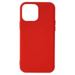 Avizar Capa iPhone 13 Pro de Silicone Semi-rígido Soft Touch Vermelho - BACK-FAST-RD-13PR