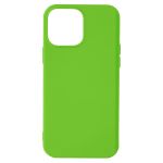Avizar Capa iPhone 13 Pro de Silicone Semi-rígido Soft Touch Verde - BACK-FAST-GN-13PR