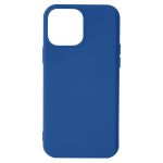 Avizar Capa iPhone 13 Pro Max de Silicone Semi-rígido Soft Touch Azul - BACK-FAST-BL-13PM