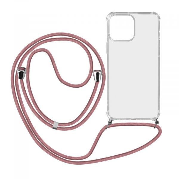 Avizar Capa Para Iphone Pro Max Com Cord O Remov Vel Rosa Tpbump