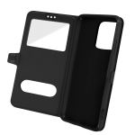 Avizar Capa Integral para iPhone 13 Pro Max com Janela Dupla e Suporte Preto - FOLIO-TOWIND-BK-13PM