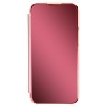 Avizar Capa Fólio para o Seu iPhone 13 Pro Aba Design Espelhado com Suporte Video Rosa - FOLIO-MIRUP-PK-13PR