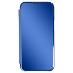 Avizar Capa Fólio para o Seu iPhone 13 Pro Aba Design Espelhado com Suporte Video Azul - FOLIO-MIRUP-BL-13PR