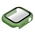 Avizar Capa Apple Watch Serie 7 (41mm) Rígido Ultra Fino Vidro Protector Verde - BACK-TEMP-GN-SW41