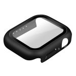 Avizar Capa Apple Watch Serie 7 (41mm) Rígido Ultra Fino Vidro Protector Preto - BACK-TEMP-BK-SW41