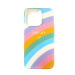 Capa para iPhone 13 Pro Max Silky Style Good Luck