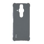 Imak Pack Sony Xperia Pro-i: Capa Bumper Flexível e Película Cinzento - Tpbump-imak-gy-xpro1