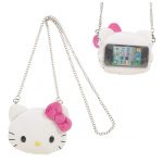 Bolsa Tiracolo para Telemóvel Hello Kitty Plush
