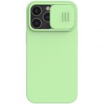 Capa para iPhone 13 Pro Nillkin CamShield Silicone Verde