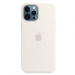 Capa Silicone Gel iPhone 12 Pro Max Branco Premium