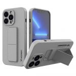 Capa Lmobile iPhone 13 mini Silicone Cinzento