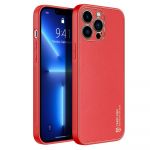 Capa Dux Ducis Iphone 13 Pro Traseira Silicone Vermelho