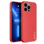 Capa Dux Ducis Iphone 13 Pro Max Traseira Silicone Vermelho