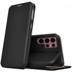 Cool Accesorios Capa Flip Cover Elegance para Samsung Galaxy S22 Ultra Black