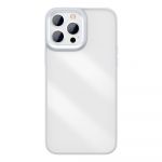 Baseus Crystal Phone Case Hard Case for iphone 13 Pro With Tpu Frame Grey (ARJT000413)