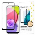 Wozinsky Tempered Glass Full Glue Super Tough Screen Protector Full Coveraged With Frame Case Friendly for Samsung Galaxy A03s B