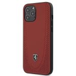 Ferrari FEOGOHCP12LRE iphone 12 Pro Max 6,7" Czerwony/red Hardcase Off Track Perforated