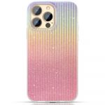 Kingxbar Travel Series Luxurious Elegant Case for iphone 13 Pro Orange (sunset)