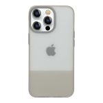 Kingxbar Plain Series Case Cover for iphone 13 Pro Max Silicone Case Gray