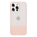 Kingxbar Plain Series Case Cover for iphone 13 Pro Silicone Cover Pink