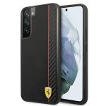 Ferrari FESAXHCS22MBK S22 + S906 Black / Black Hardcase On Track Carbon Stripe