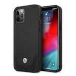 Bmw Capa Etui Bmhcp12Lrswpk iphone 12 Pro Max 6.7 "black / Black Hardcapa Leather Perforate