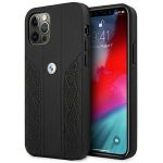 Bmw Capa Bmhcp12Lrspk iphone 12 Pro Max 6,7 "black / Black Hardcapa Leather Curve Perforate