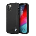 Bmw Capa Bmhcp12Lrcdpk iphone 12 Pro Max 6,7 "black / Black Hardcapa Leather Deboss
